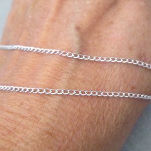 BLOWOUT SALE>925 Sterling Silver 24" Chain> Endless> Brand New>UNISEX